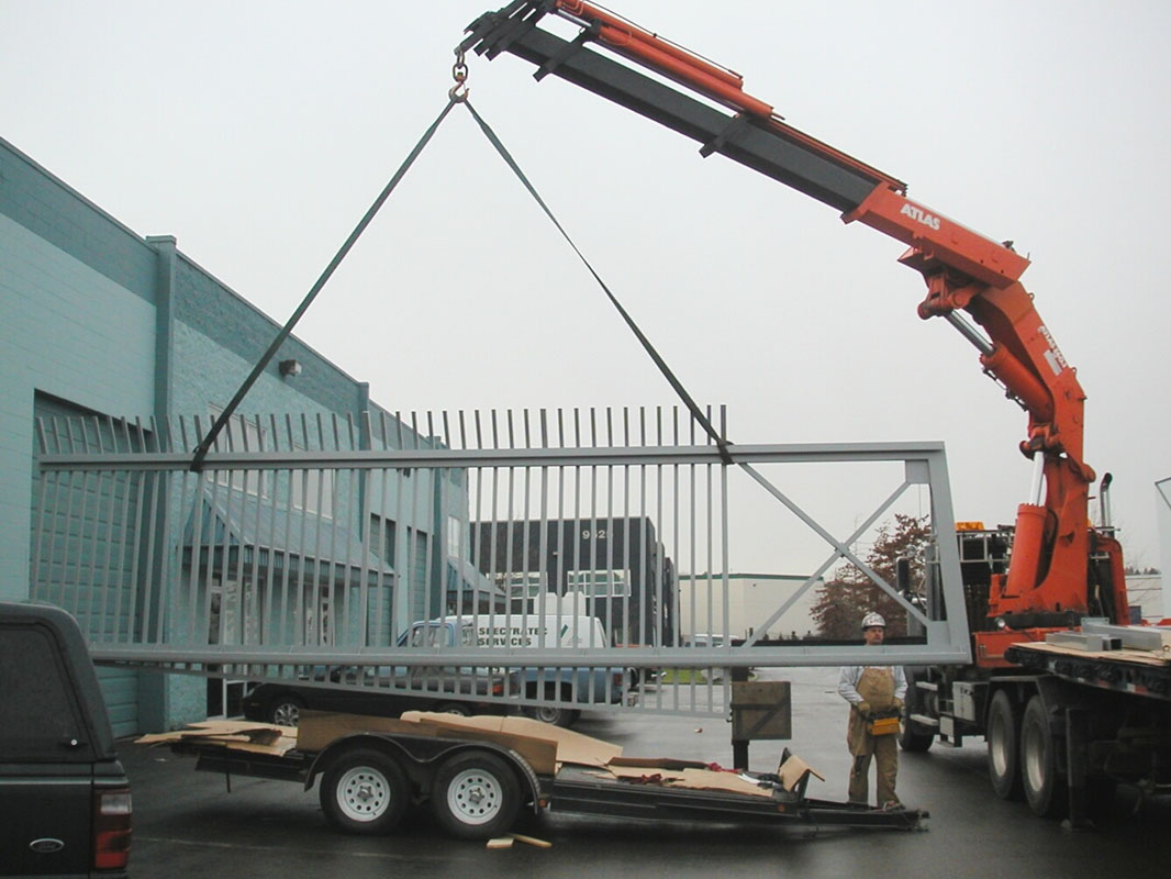 Industrial Cantilever Gate