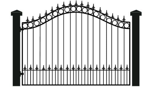 Aesthetic Gate Style