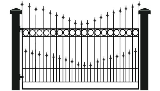 Aesthetic Gate Style